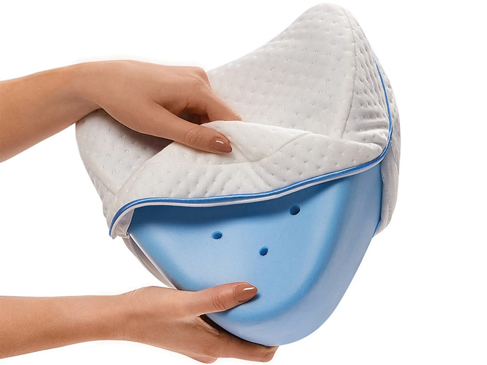 Almohada de cuña ortopédica para pierna entre rodillas