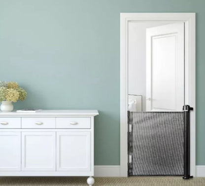 Puerta de seguridad extensible, persiana enrrollable