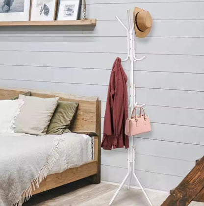 Perchero resistente, colgador de pie, para abrigos, sombreros, etc. 170cm