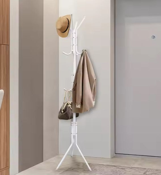 Perchero resistente, colgador de pie, para abrigos, sombreros, etc. 170cm