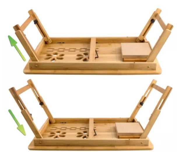 Mesa para portátil bambú Mocka Store