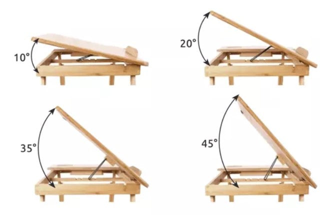 Mesa para portátil bambú Mocka Store