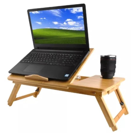 Mesa para portátil bambú Mocka Store