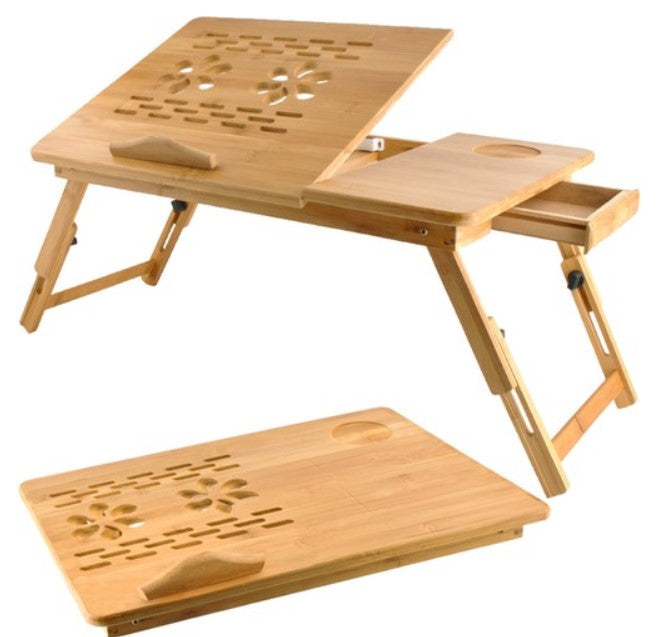 Mesa para portátil bambú Mocka Store