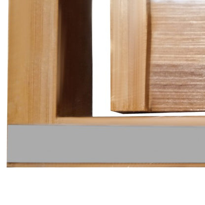 Estantería baño madera, cubierta de bañera