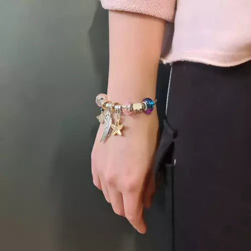 Kit para hacer joyería, pulseras infantiles