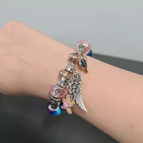 Kit para hacer joyería, pulseras infantiles
