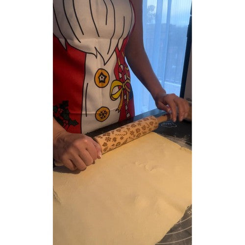 Delantal navidad, santa claus