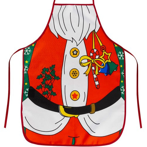 Delantal navidad, santa claus