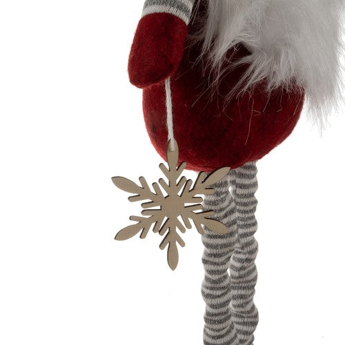 Gnomo navideño, enano, gnomo telescópico 82cm