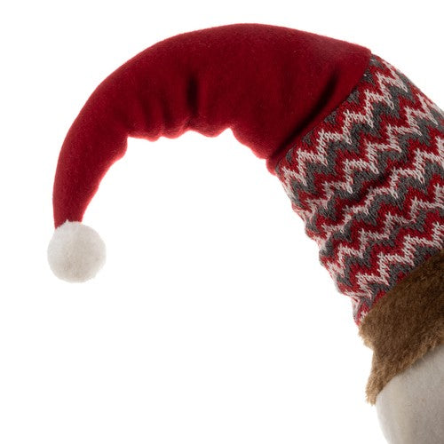 Muñeco de nieve navideño, telescópico 105cm
