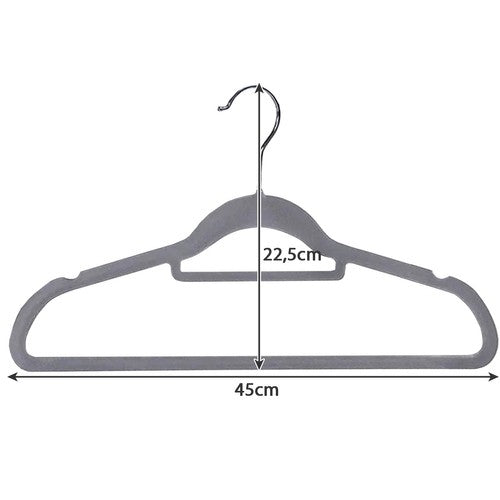 Perchas de terciopelo Mocka Store 