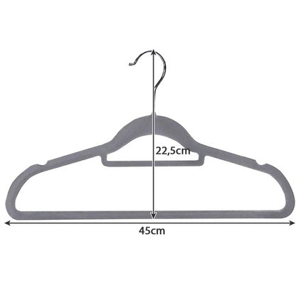 Perchas de terciopelo Mocka Store 