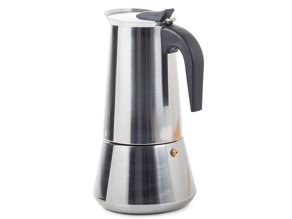 Cafetera de acero inoxidable 12 tazas Mocka Store