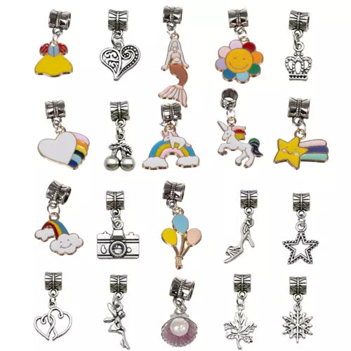 Kit para fabricación de joyería, set de joyas para niños