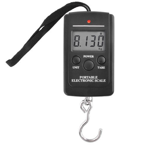 Báscula con gancho led 40 kg
