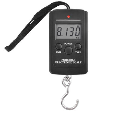 Báscula con gancho led 40 kg