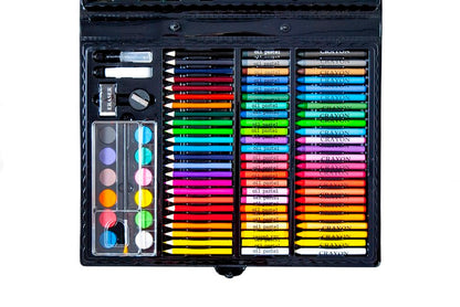 Kit de pinturas en maleta negra, 168 uds.