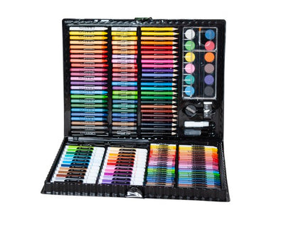 Kit de pinturas en maleta negra, 168 uds.