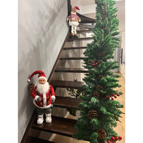 Figura de papá noel, santa claus 60 cm