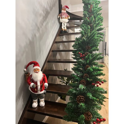 Figura de papá noel, santa claus 60 cm