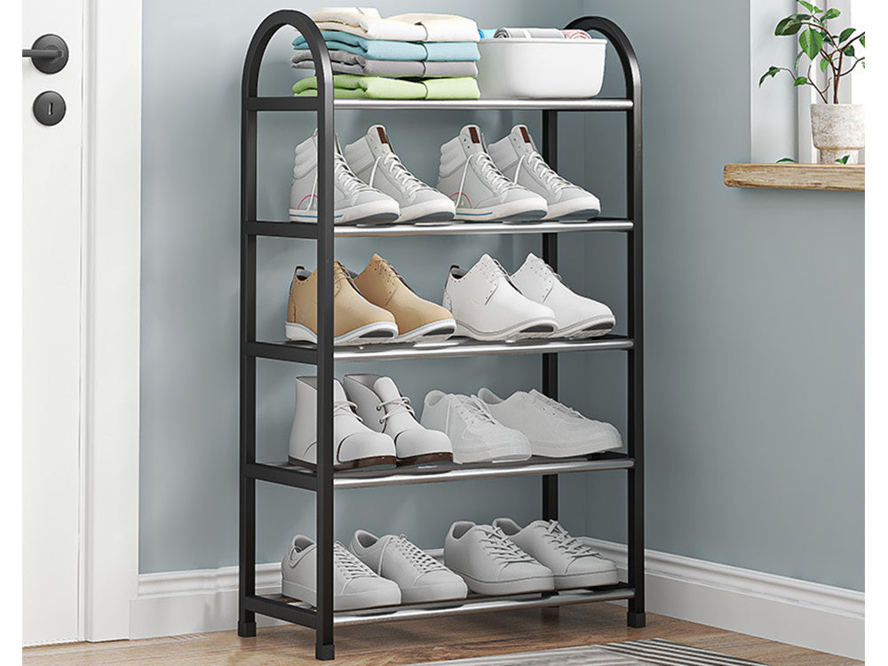 Estante para zapatos, organizador de zapatos 5 niveles