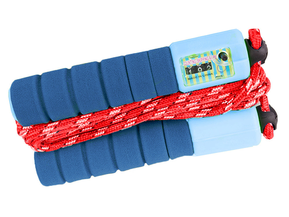 Cuerda para saltar con movimiento de ejercicio físico de cuerda ajustable para crossfit contador