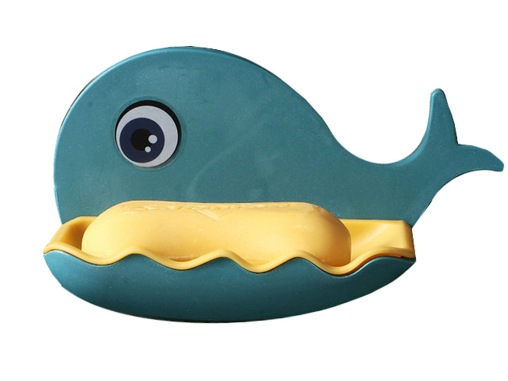 Jabonera para jabón de baño, ballena
