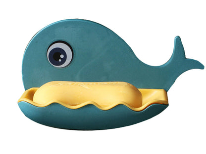 Jabonera para jabón de baño, ballena