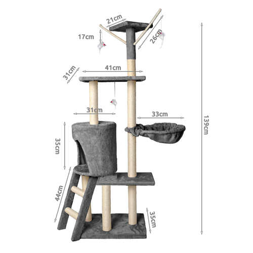 Árbol rascador para gatos Mocka Store