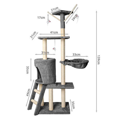 Árbol rascador para gatos Mocka Store