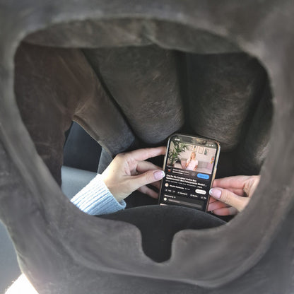 Almohada de viaje inflable: una almohada inflable grande y cómoda para aviones, trenes, coches y autobuses, ¡ideal para viajes largos!
